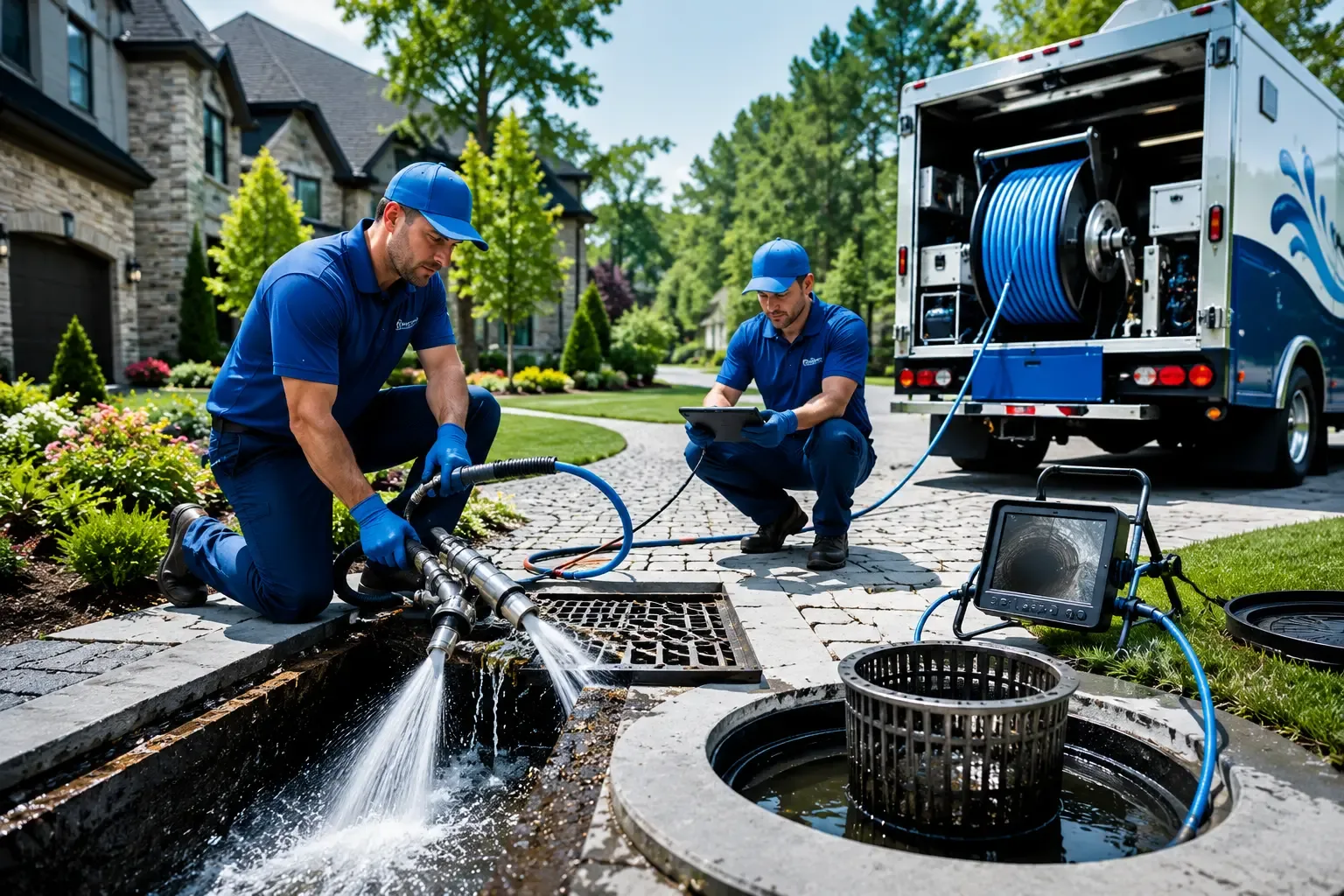 Local outdoor drain cleaning professionals in Rittman, OH