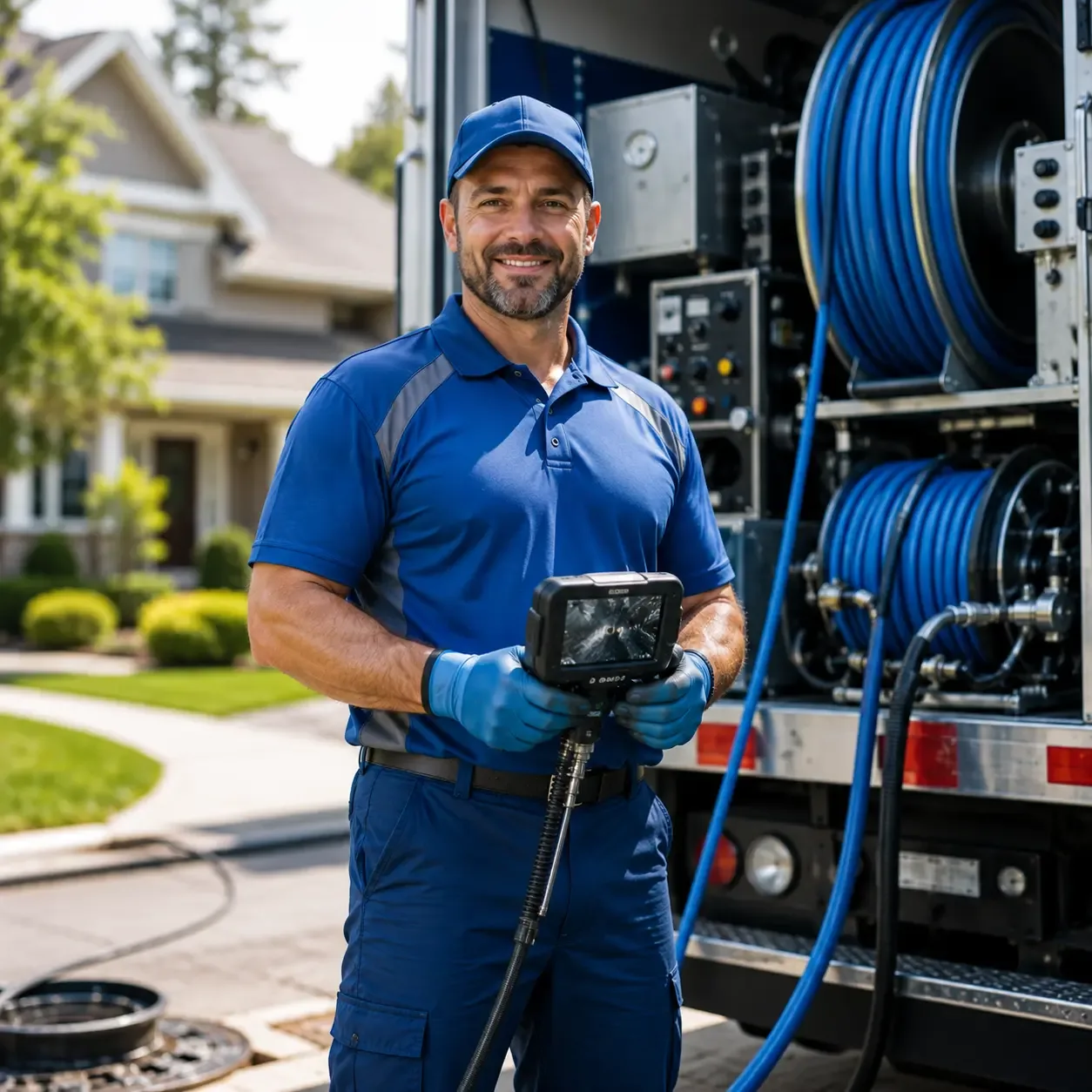Local outdoor drain cleaning specialists in Rittman, OH